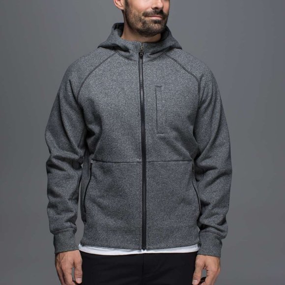 lululemon athletica Other - Lululemon Best Coast Hoodie - Heathered Gray/ Black - Small